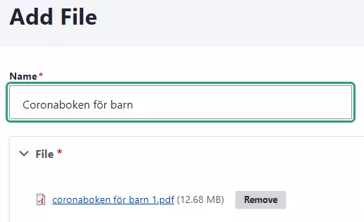 Skärmdump add file